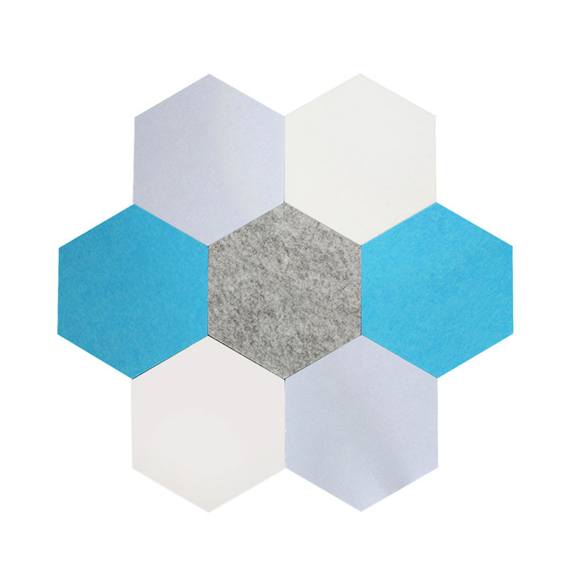 Panneau acoustique hexagonal